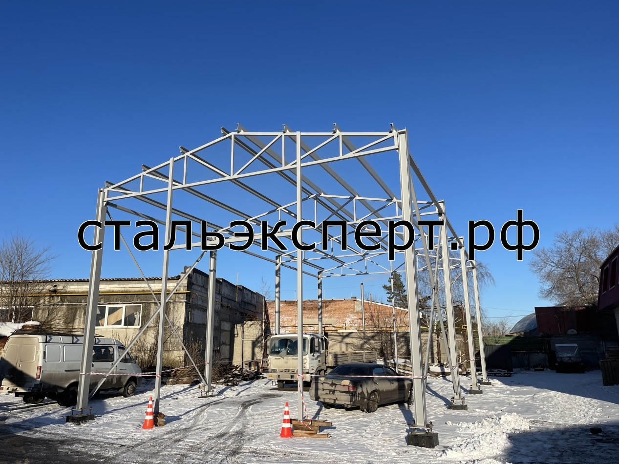Здание из металлоконструкций и сэндвич-панелей — СтальЭксперт